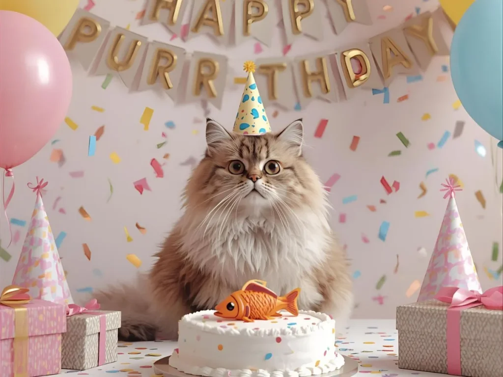 Cat Birthday Puns 