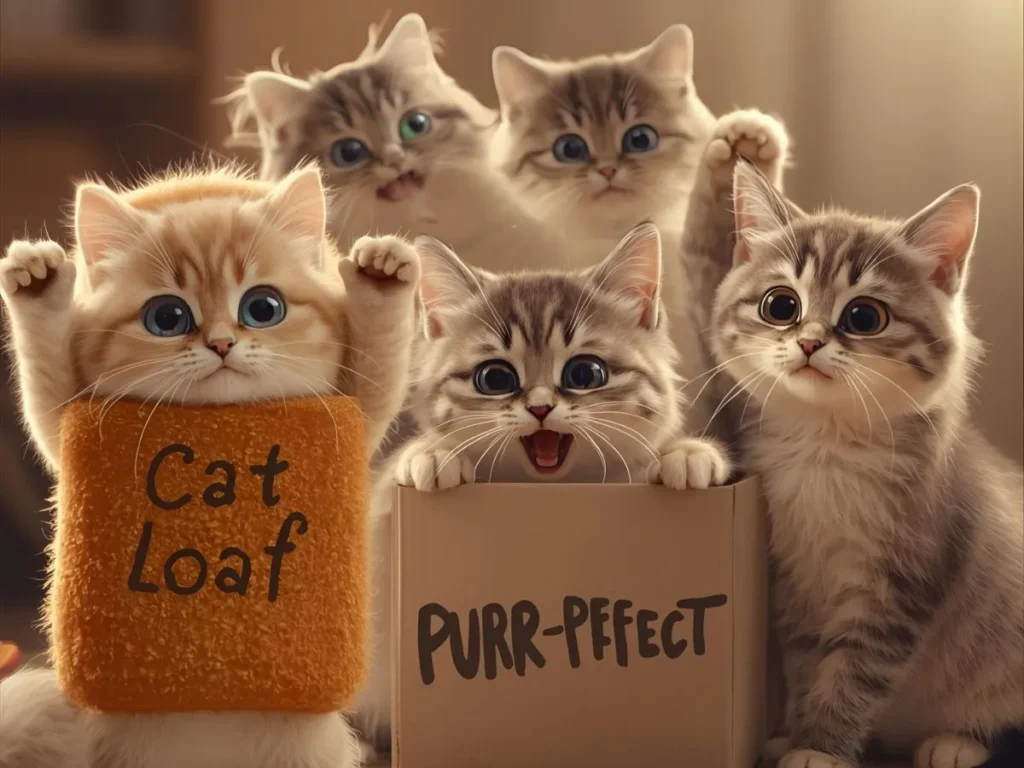 Cute Cat Puns 