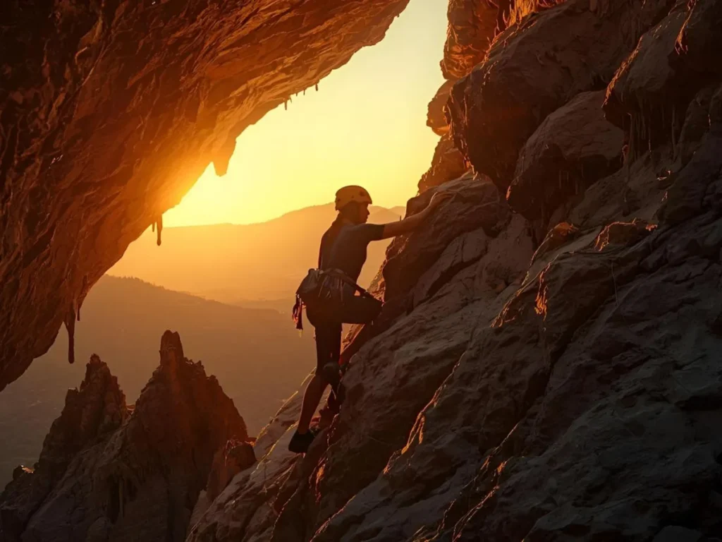 Rock Climbing & Cave Puns