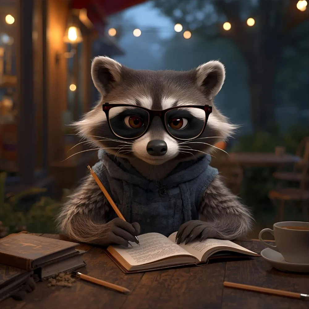 Clever Raccoon Wordplay