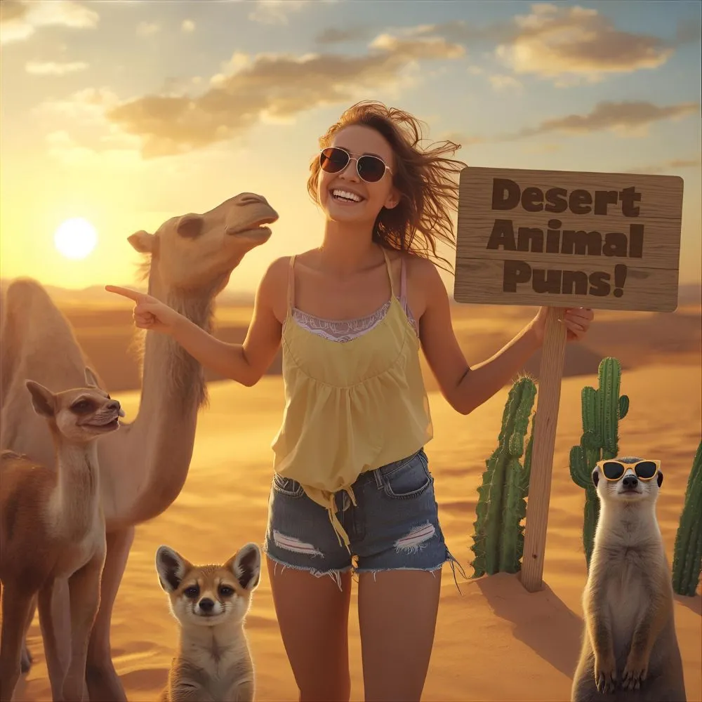Desert Animal Puns