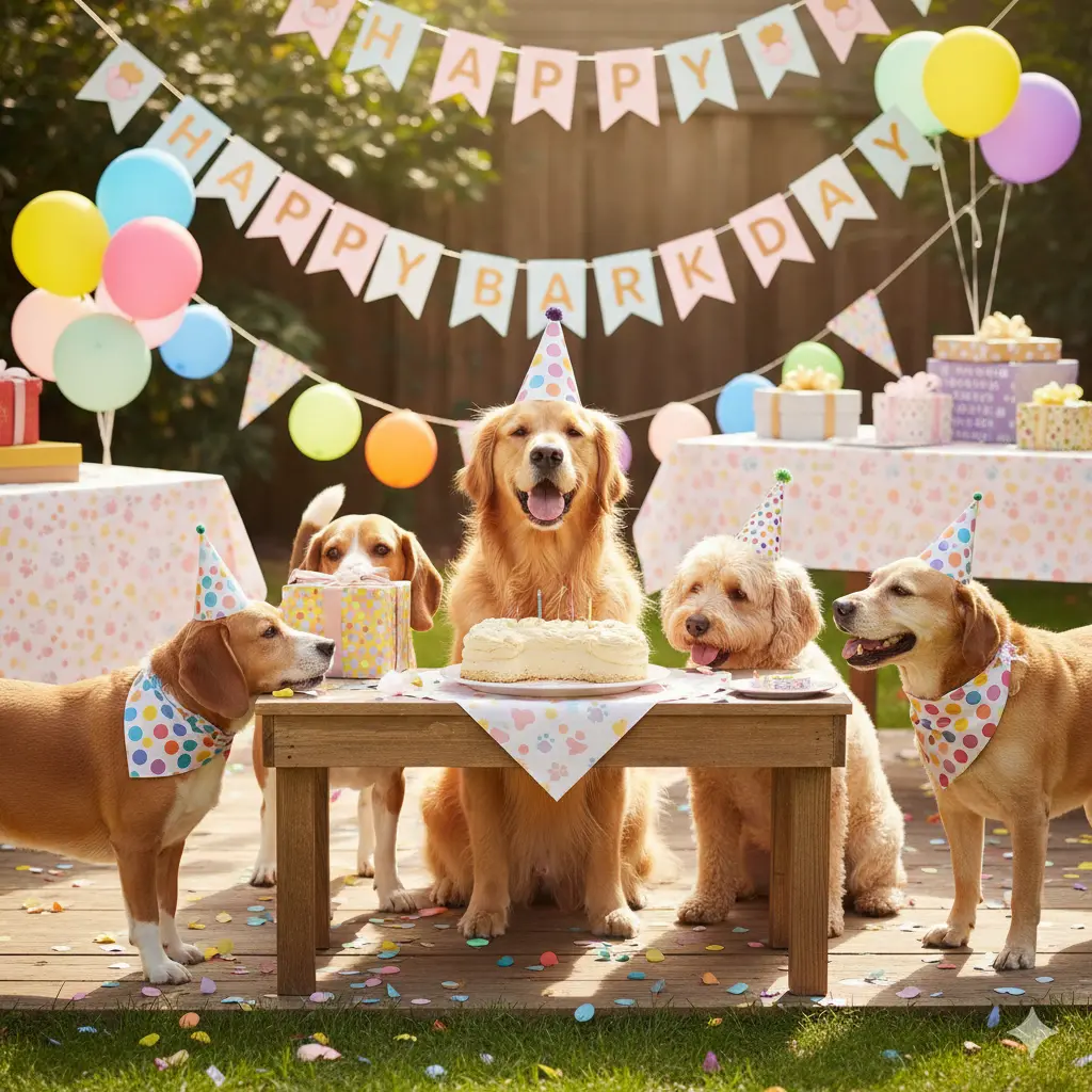 Dog Birthday Puns for Invitations