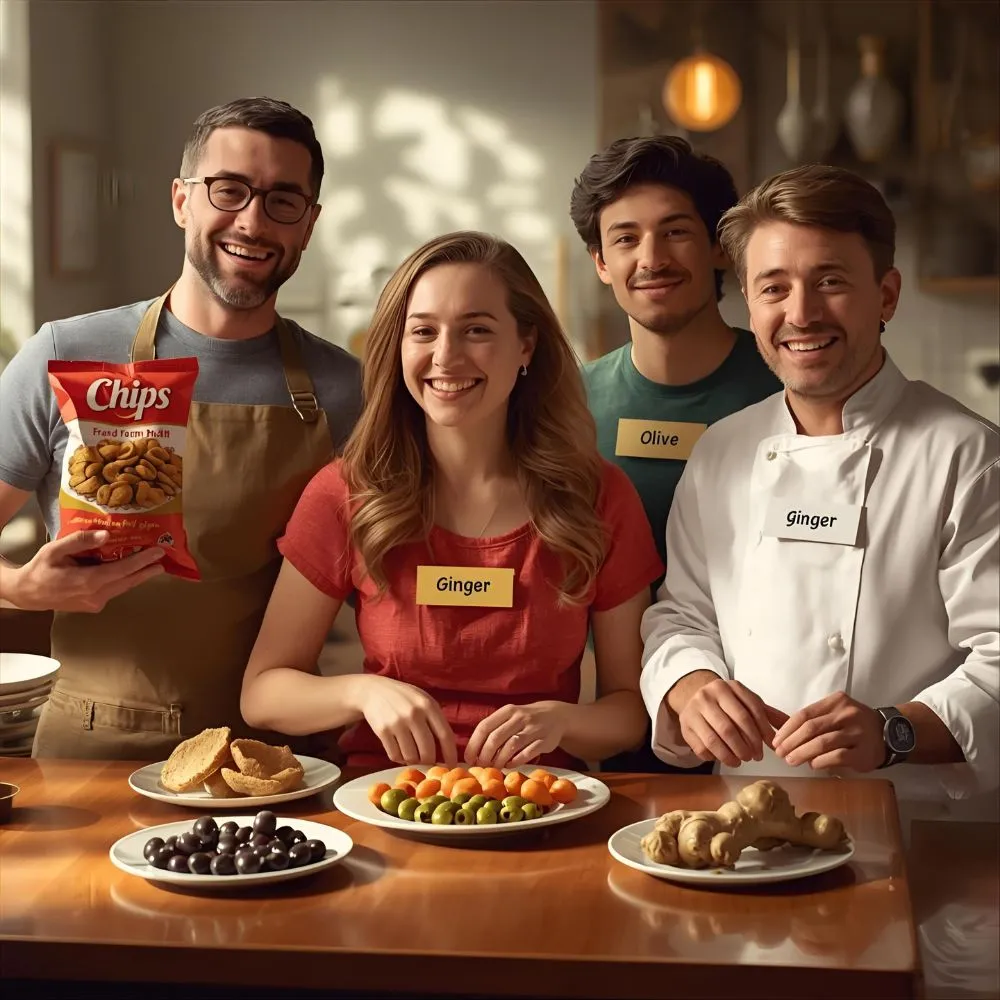 Food-Inspired Name Puns