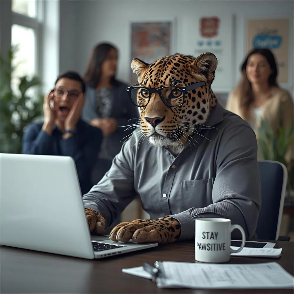 Leopard Puns at Work