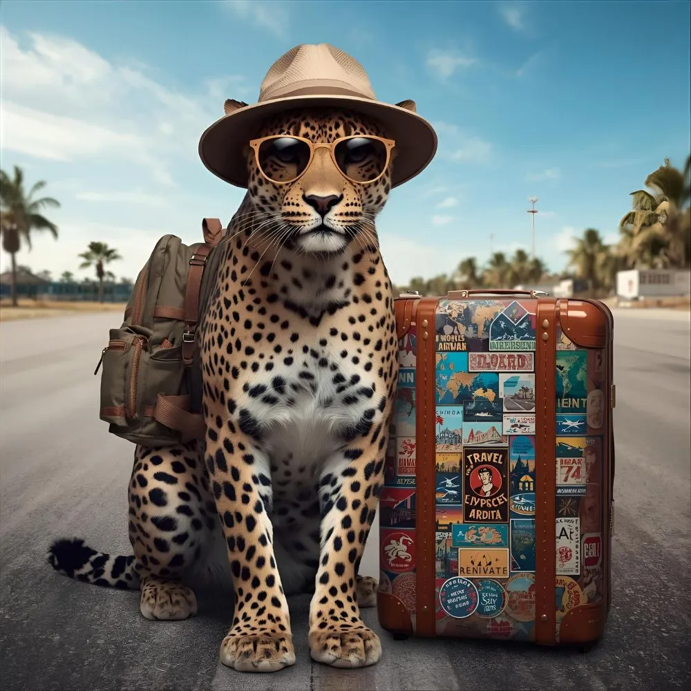 Leopard Travel Puns
