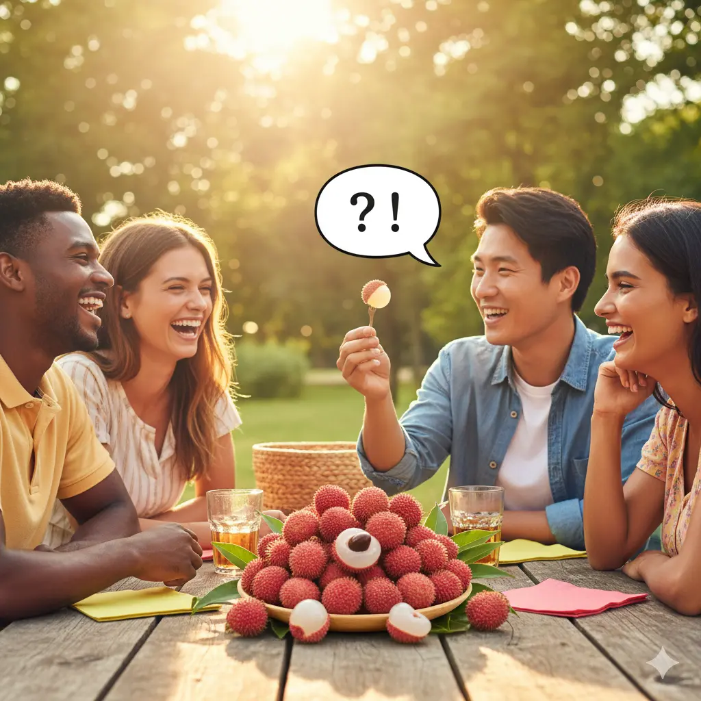 Lychee Puns for Friends