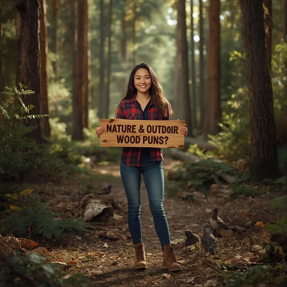 Nature & Outdoor Wood Puns