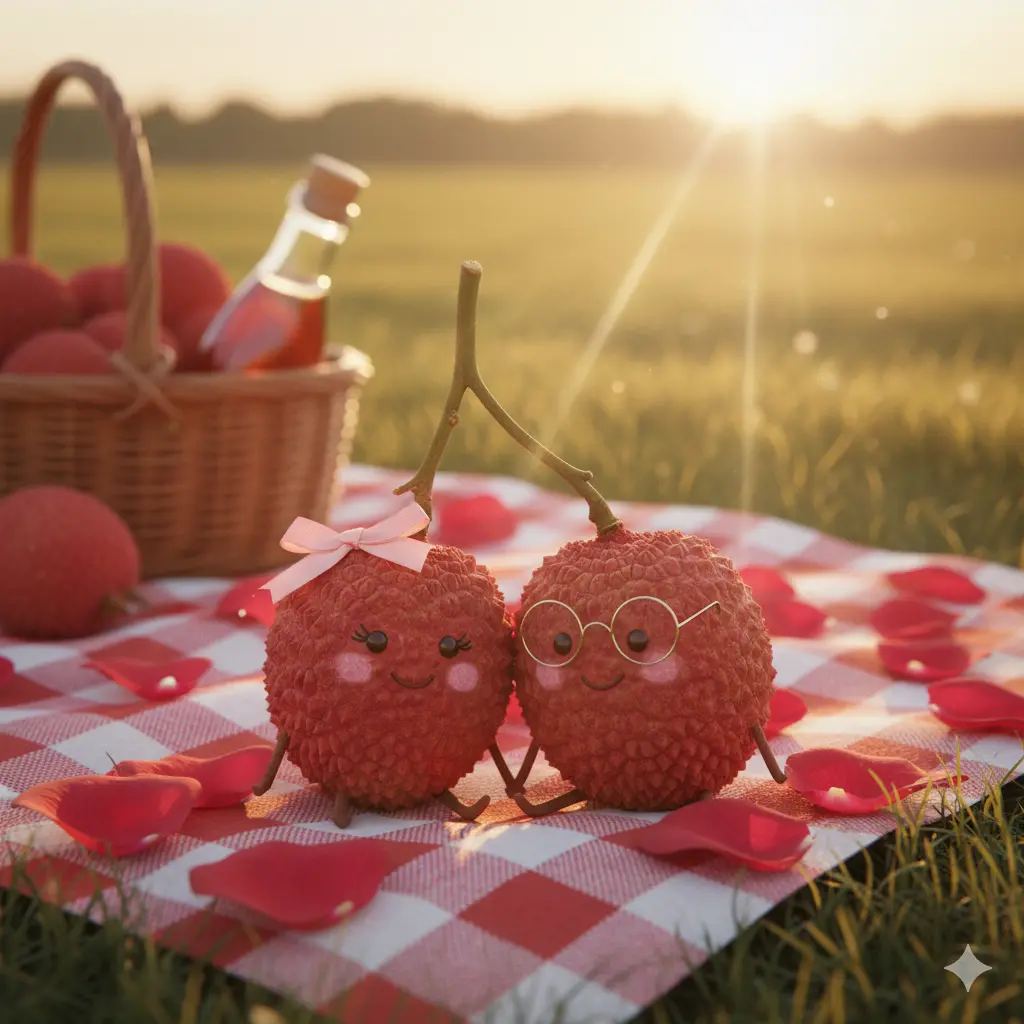 Romantic Lychee Puns