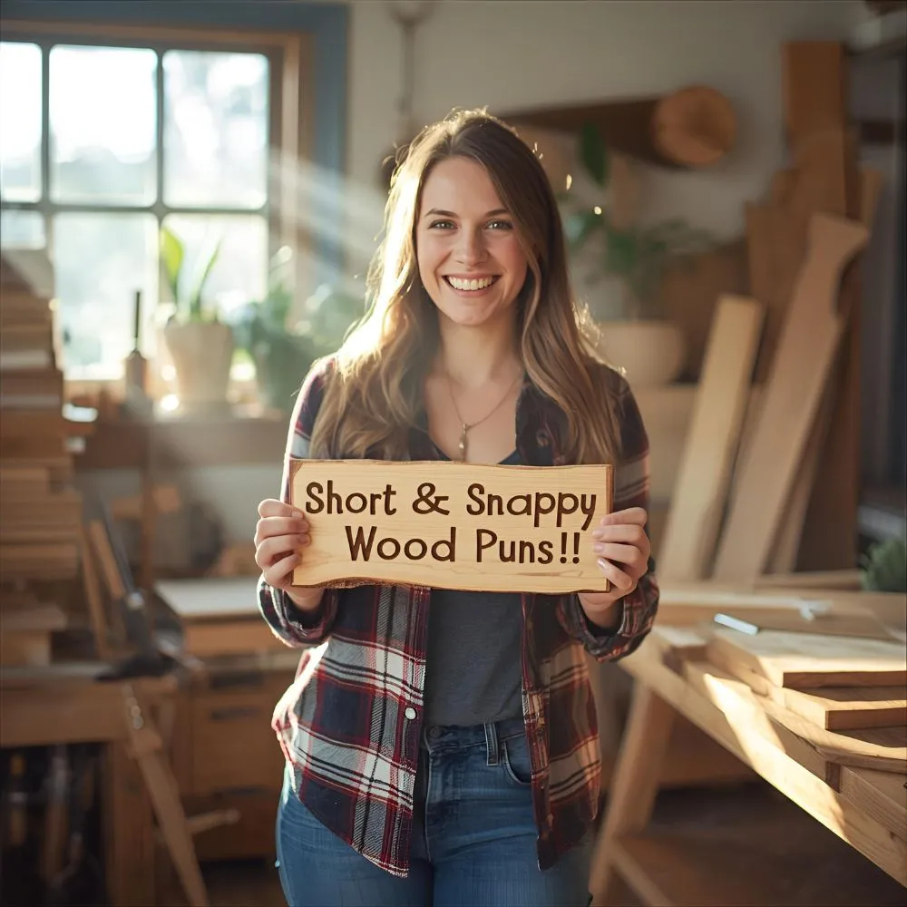Short & Snappy Wood Puns