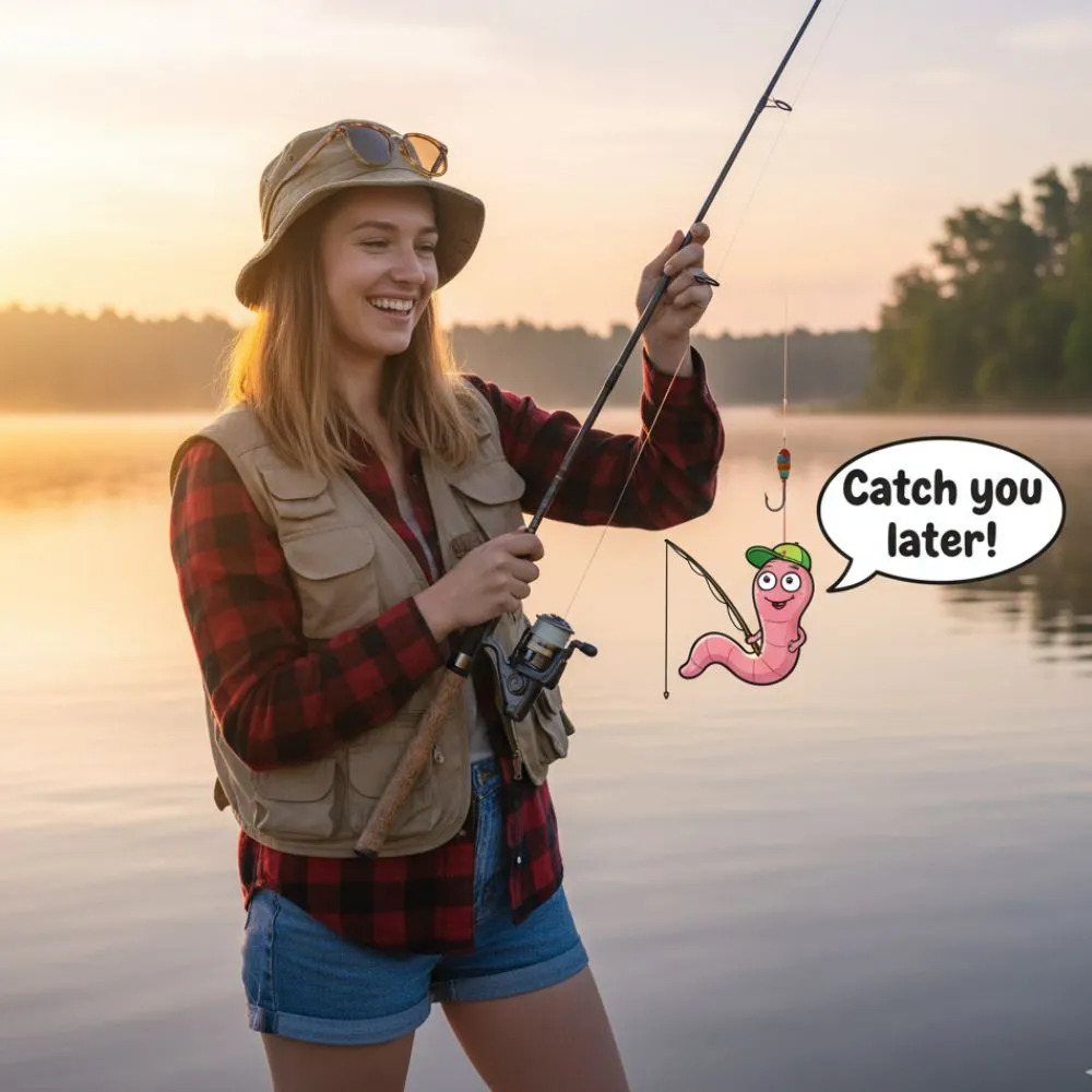 Worm Puns for Fishing Fans