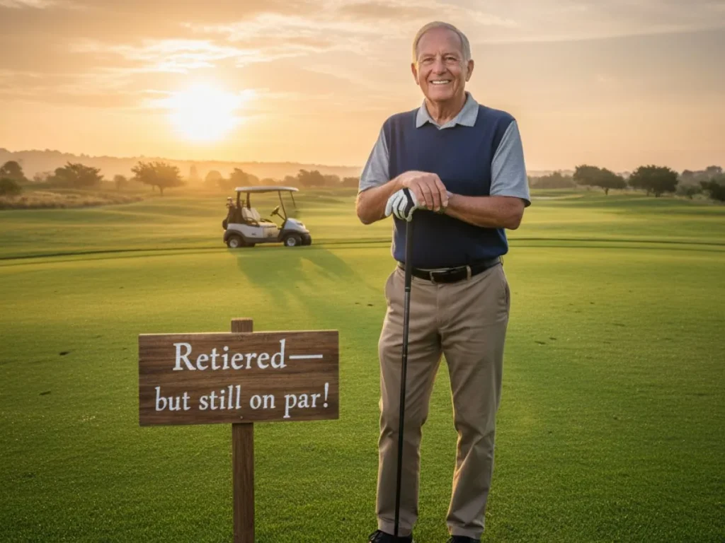Retirement Puns for Golfers