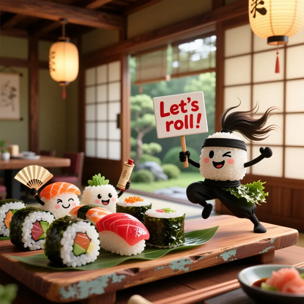 Sushi Roll Puns