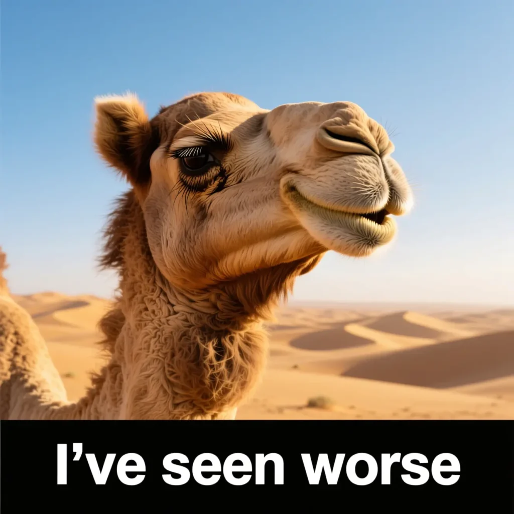 Camel Memes and Captions