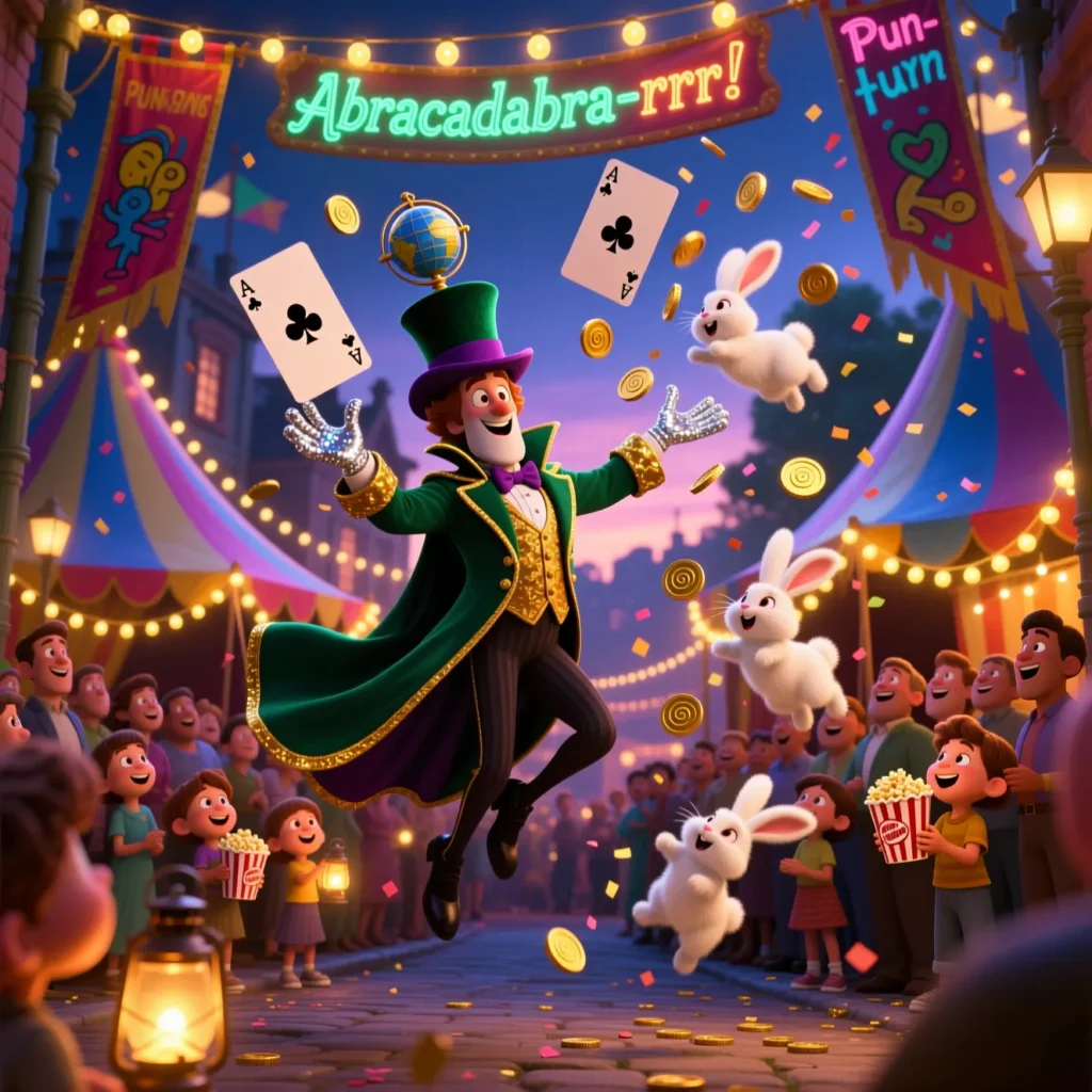 Circus & Street Magic Puns