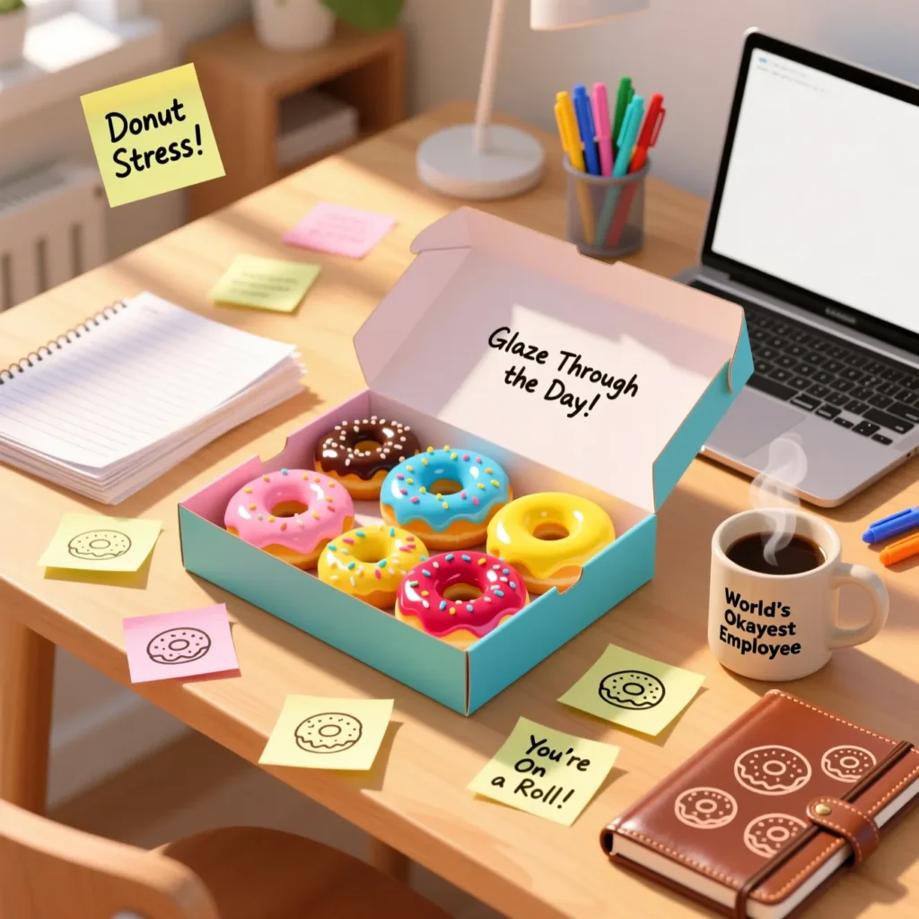 Clever Doughnut Puns for Work & School 