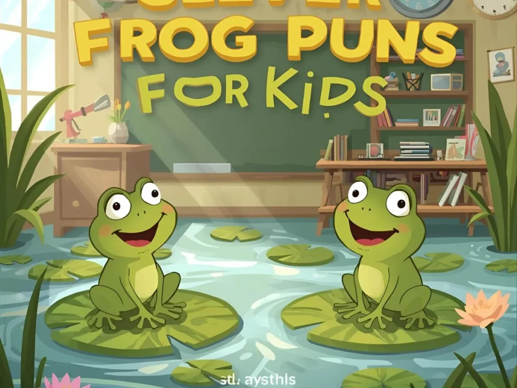 Clever Frog Puns for Kids