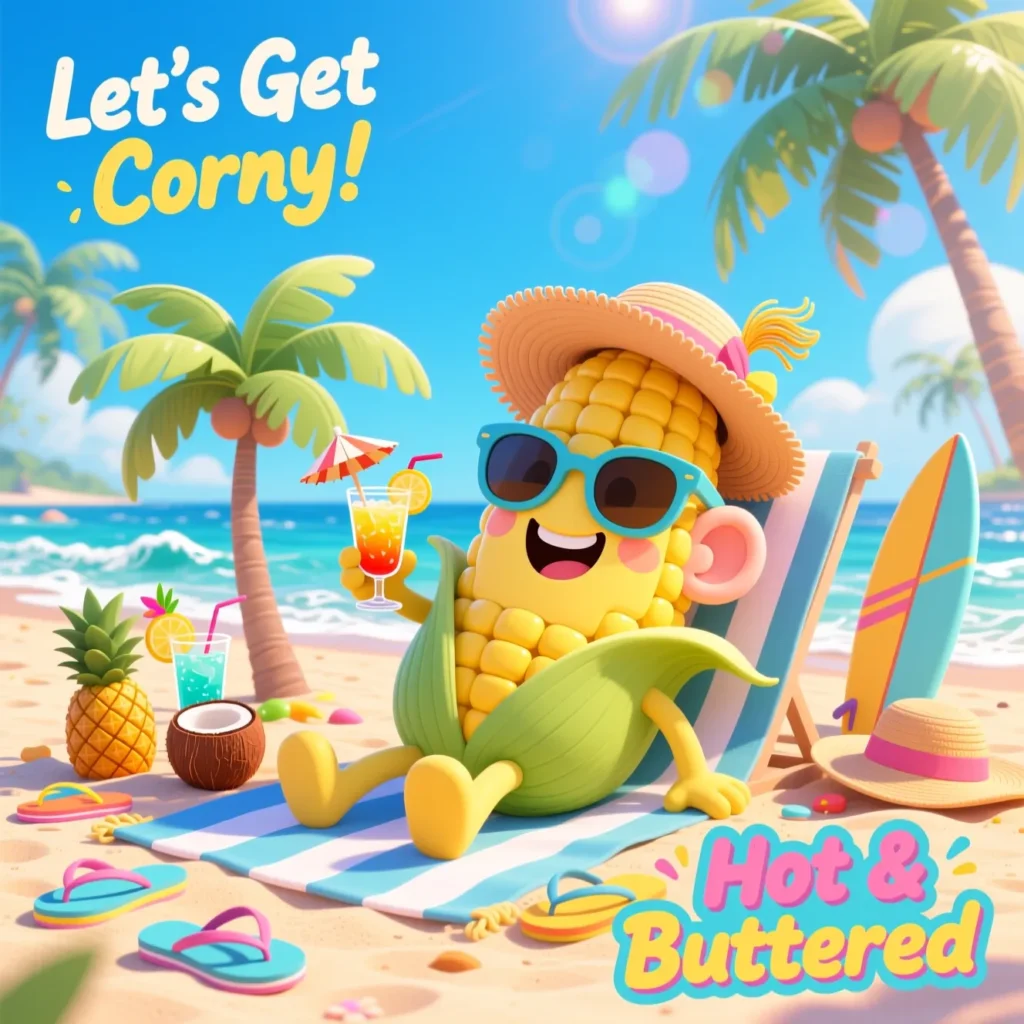 Corn on the Cob Puns for Summer Vibes