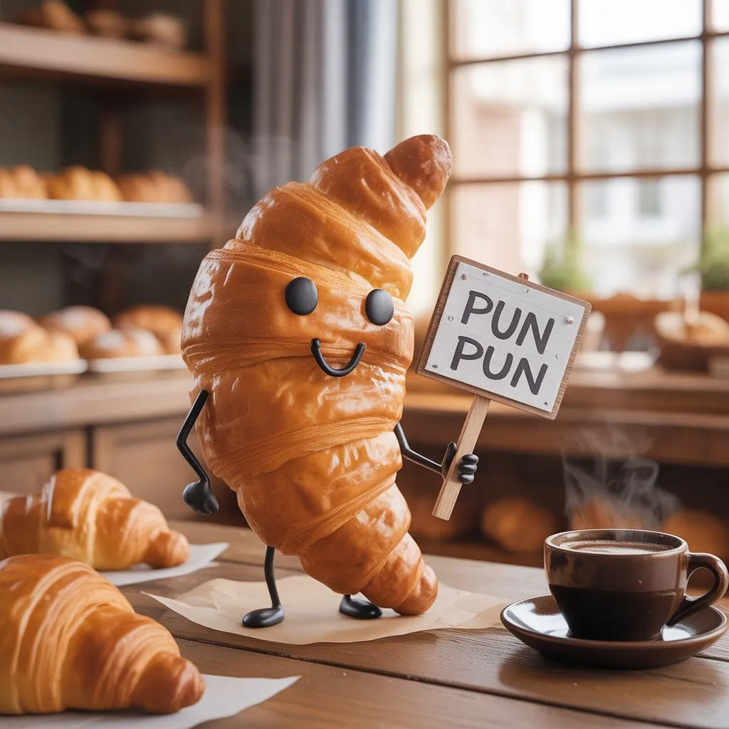 Croissant Puns With a Flaky Twist