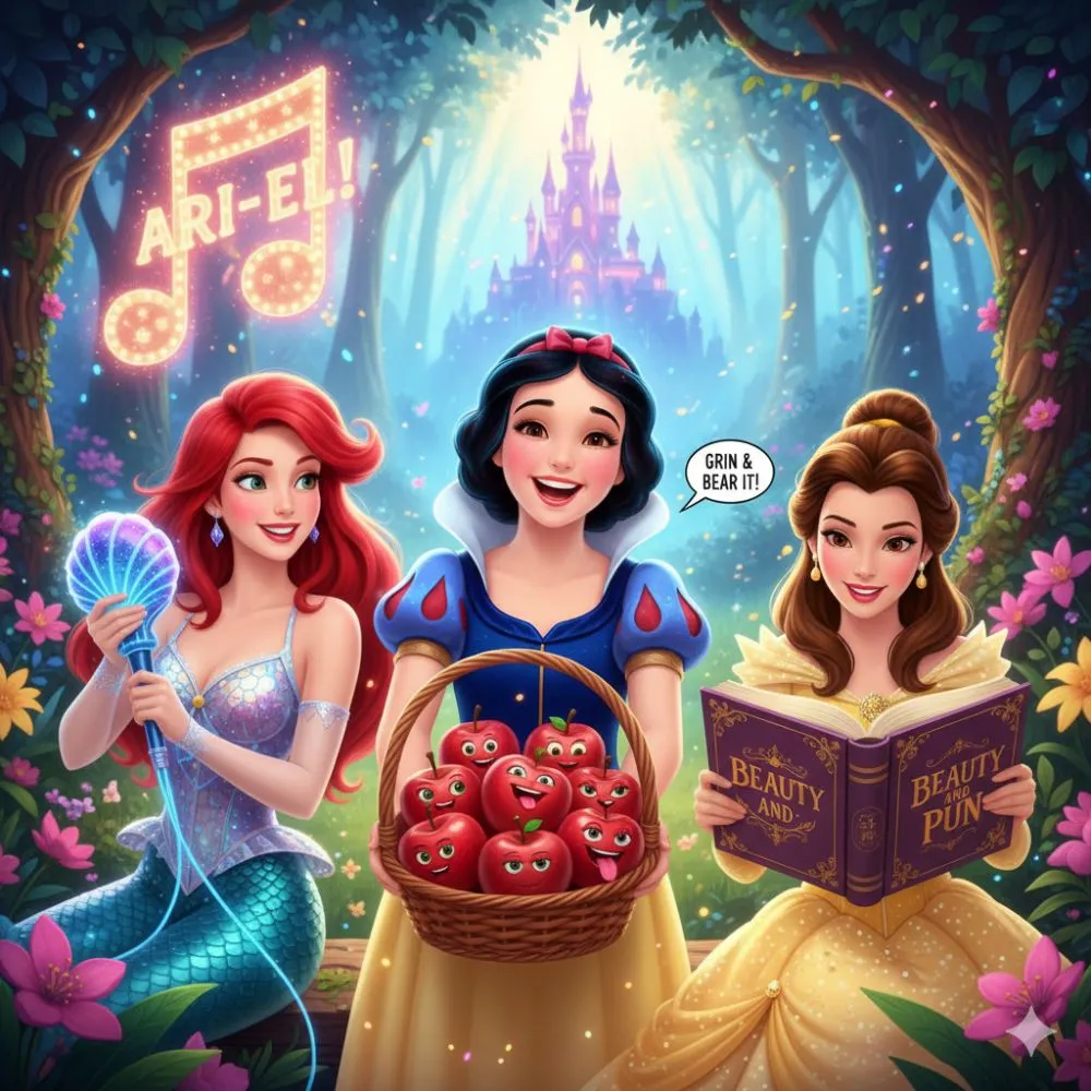 Disney Princess Puns