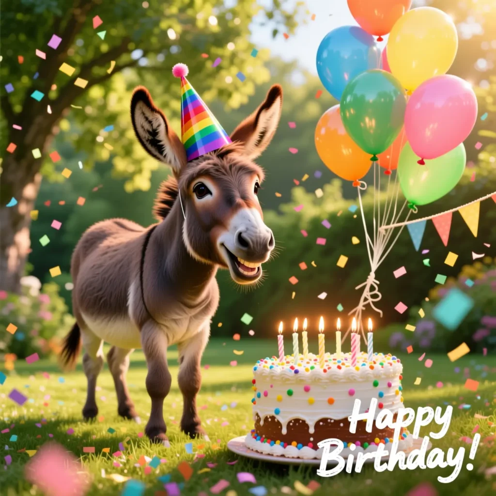 Donkey Birthday Puns