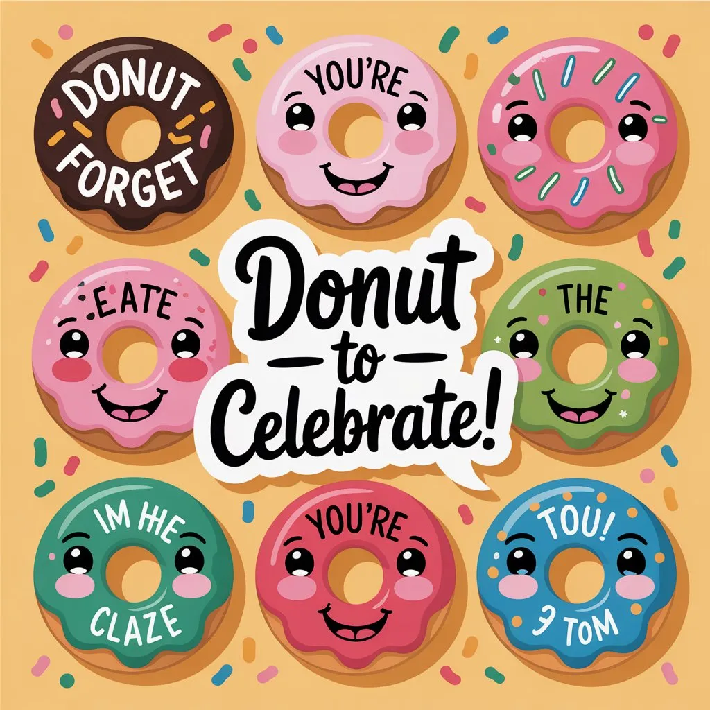 Donut Puns for Birthday Wishes