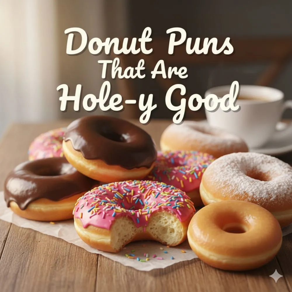 Donut Puns That Are Hole-y Good