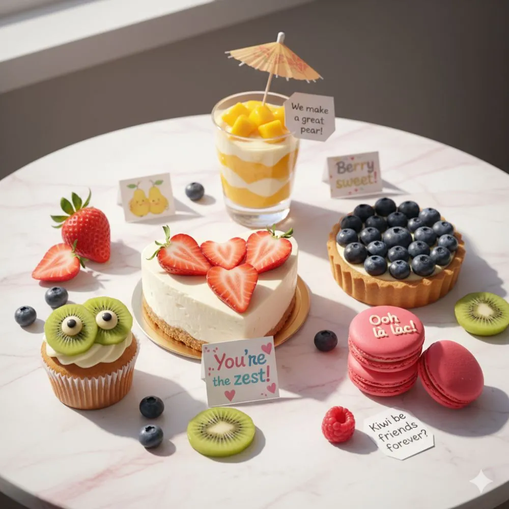 Fruit Dessert Puns That Are Berry Sweet