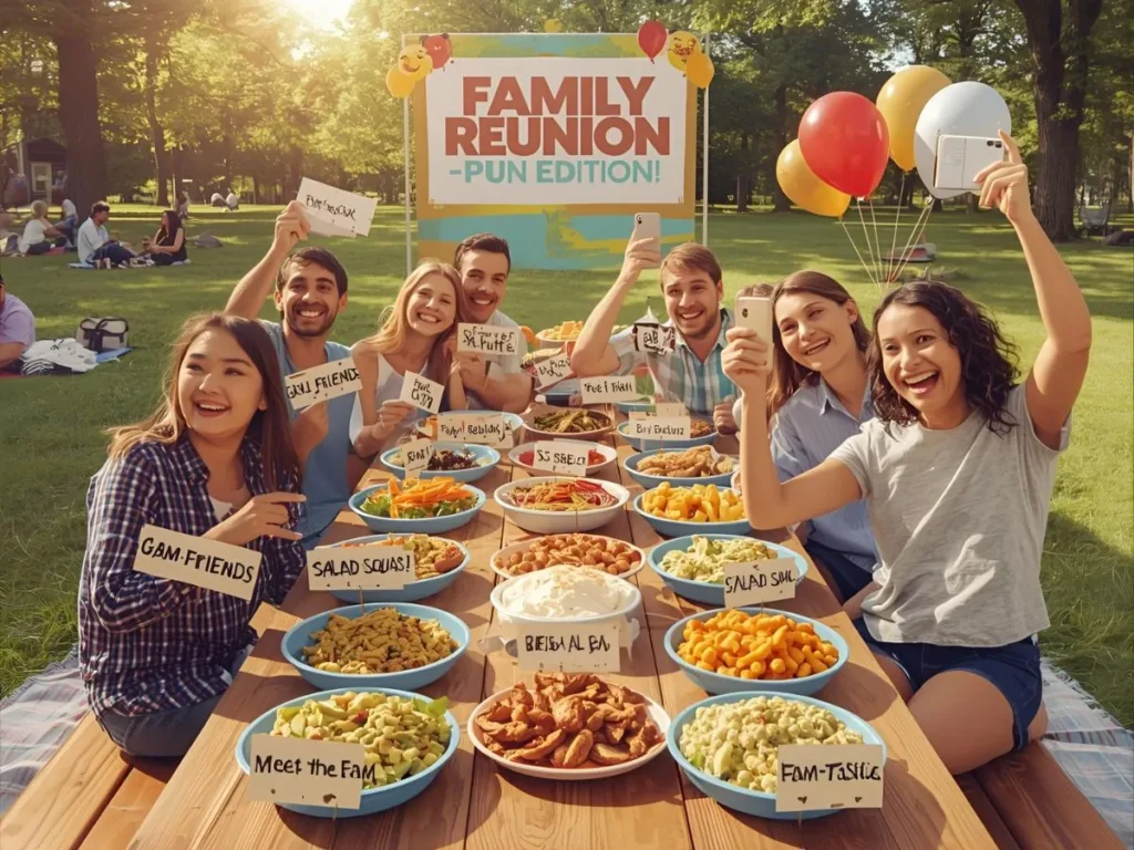 Funny Family Reunion Puns