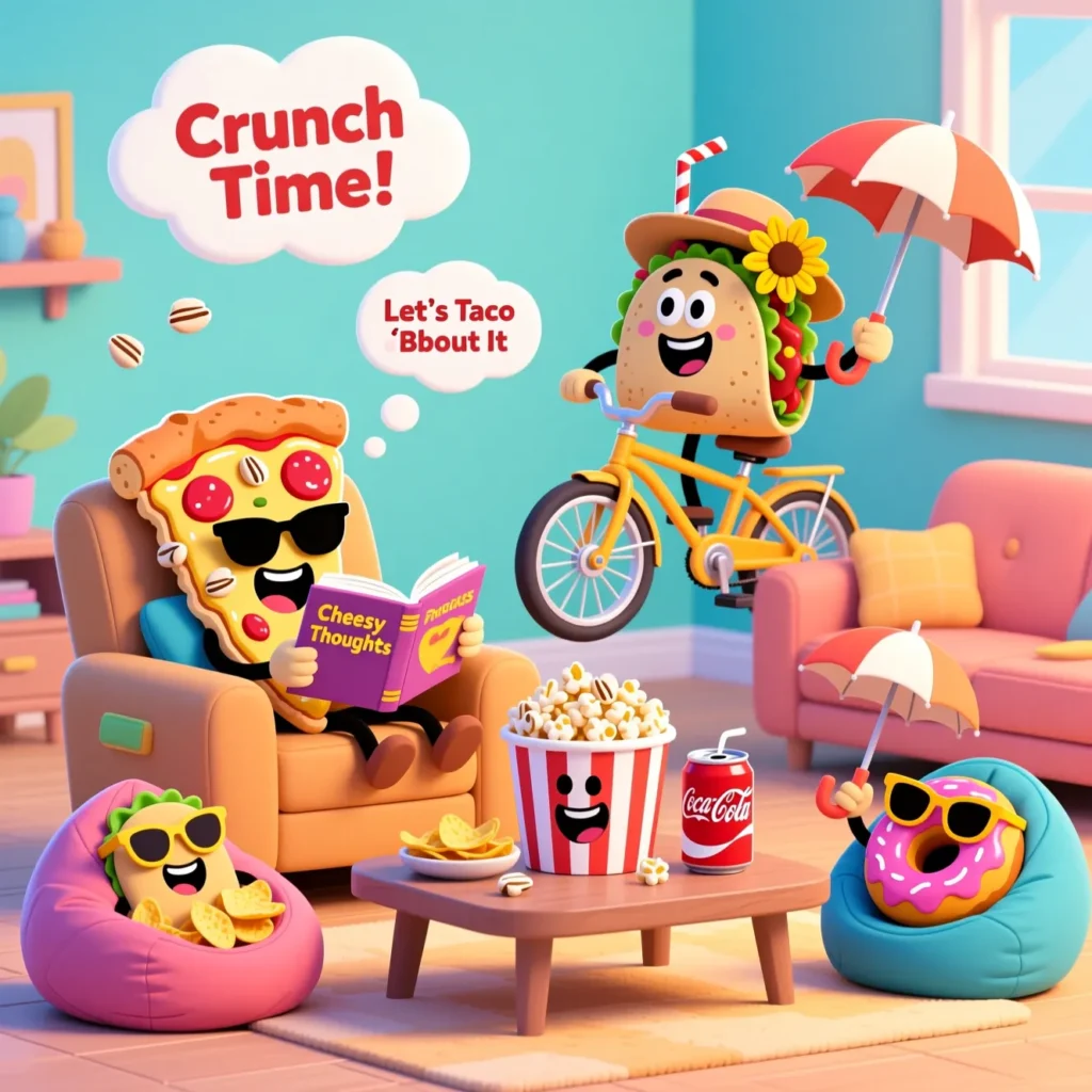 Funny Snack Puns for Everyday Life
