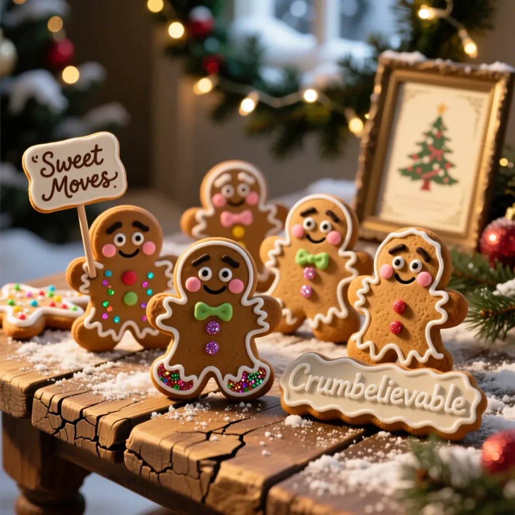 Gingerbread Cookie Puns 