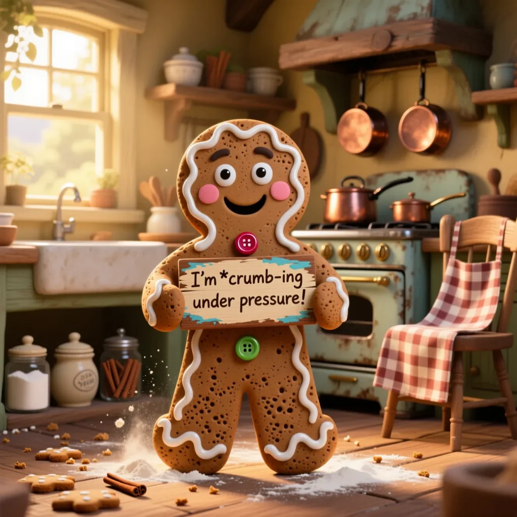 Gingerbread Man Puns 