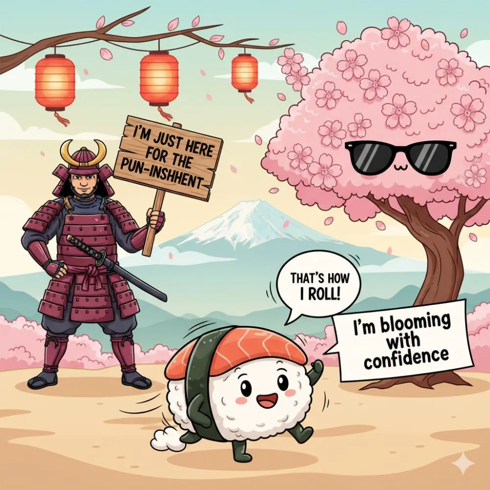 Japanese Culture Puns