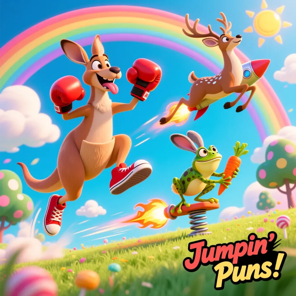 Jumping Animal Puns