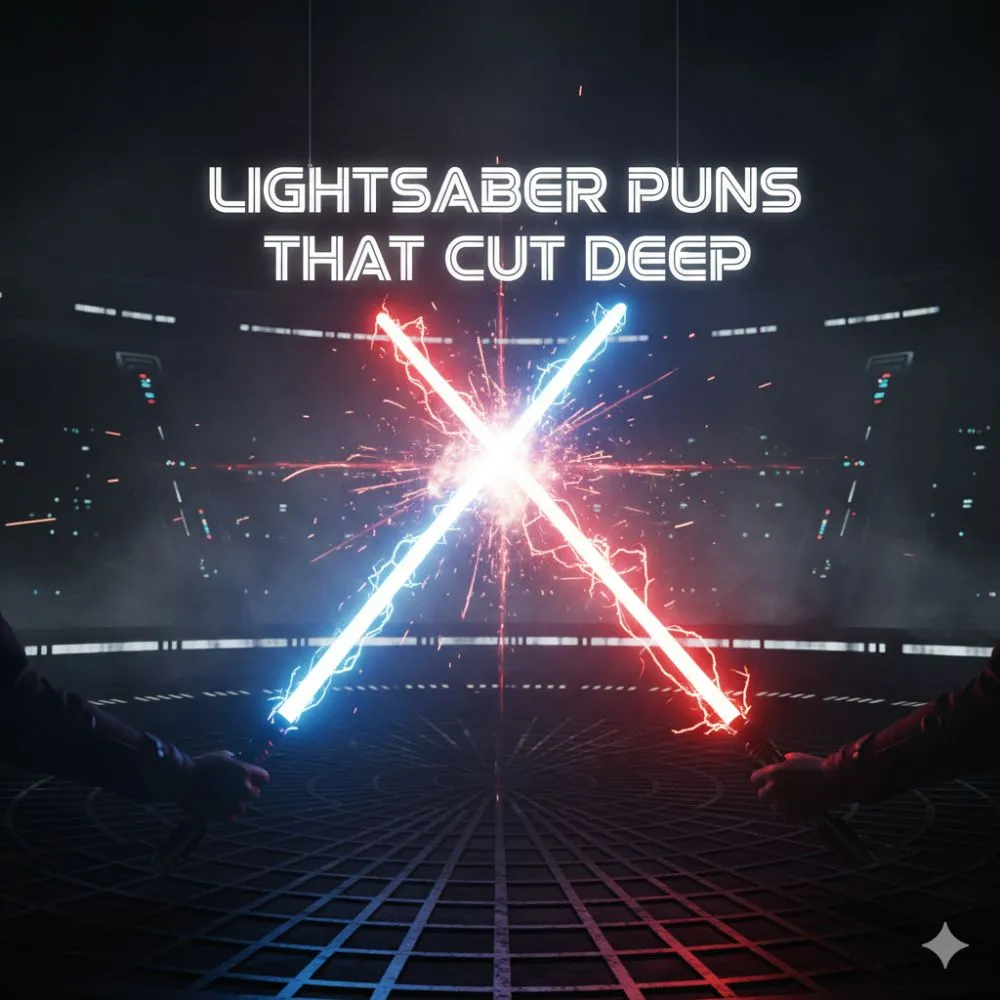 Lightsaber Puns That Cut Deep