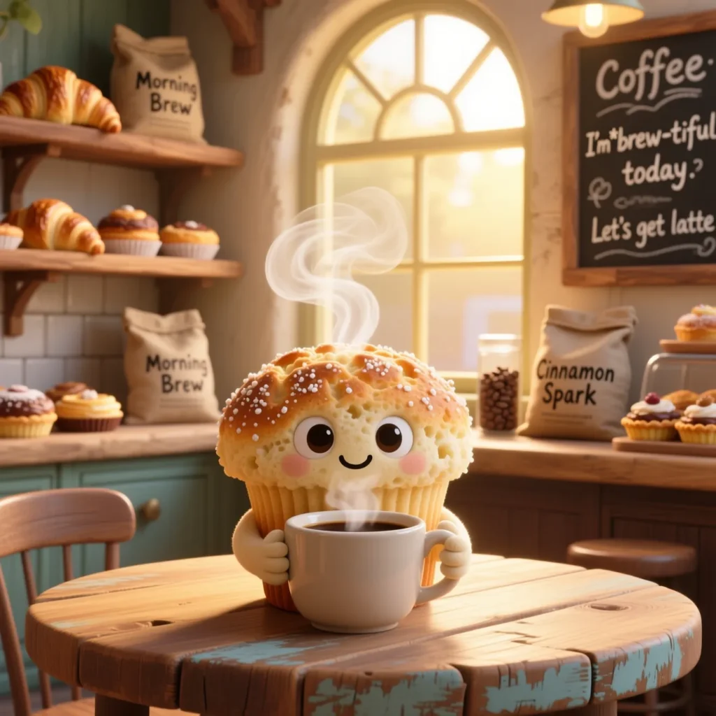 Muffin Coffee Puns