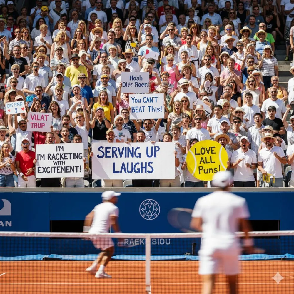 Net-ertainment: Puns About Tennis Spectators