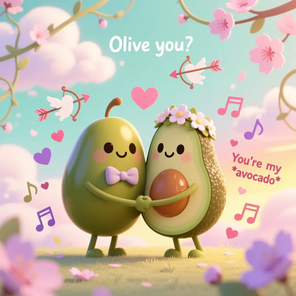 Olive Puns for Love & Relationships