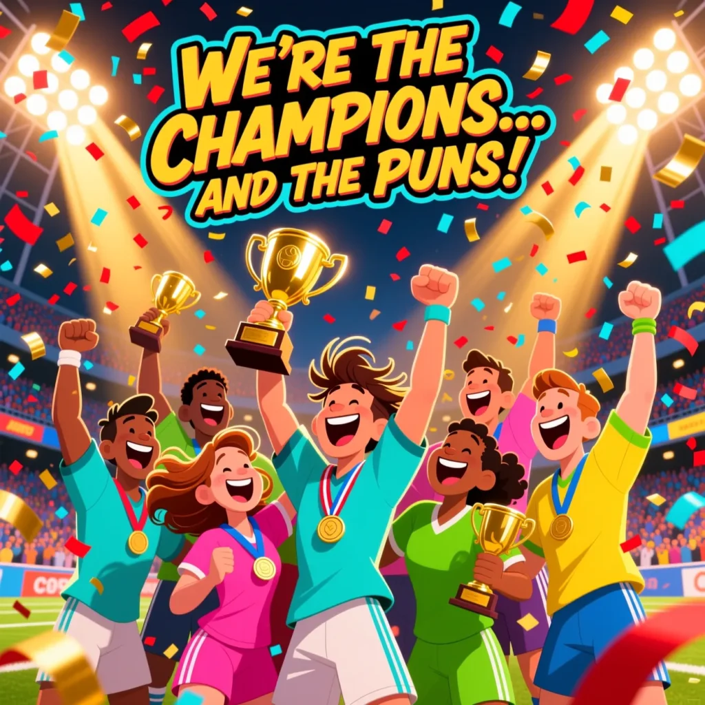 One Sports Puns for the Winners