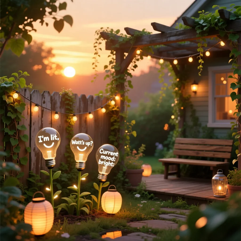 Outdoor Lighting Puns