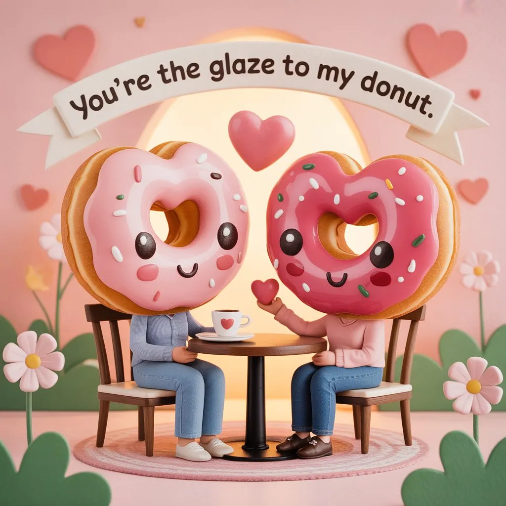 Romantic Donut Puns for Couples