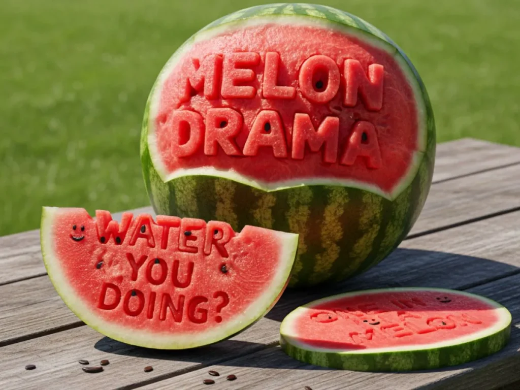 Silly Watermelon Wordplay 