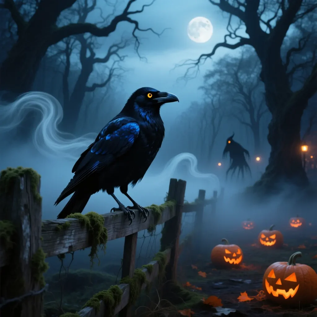 Spooky Crow Puns for Halloween
