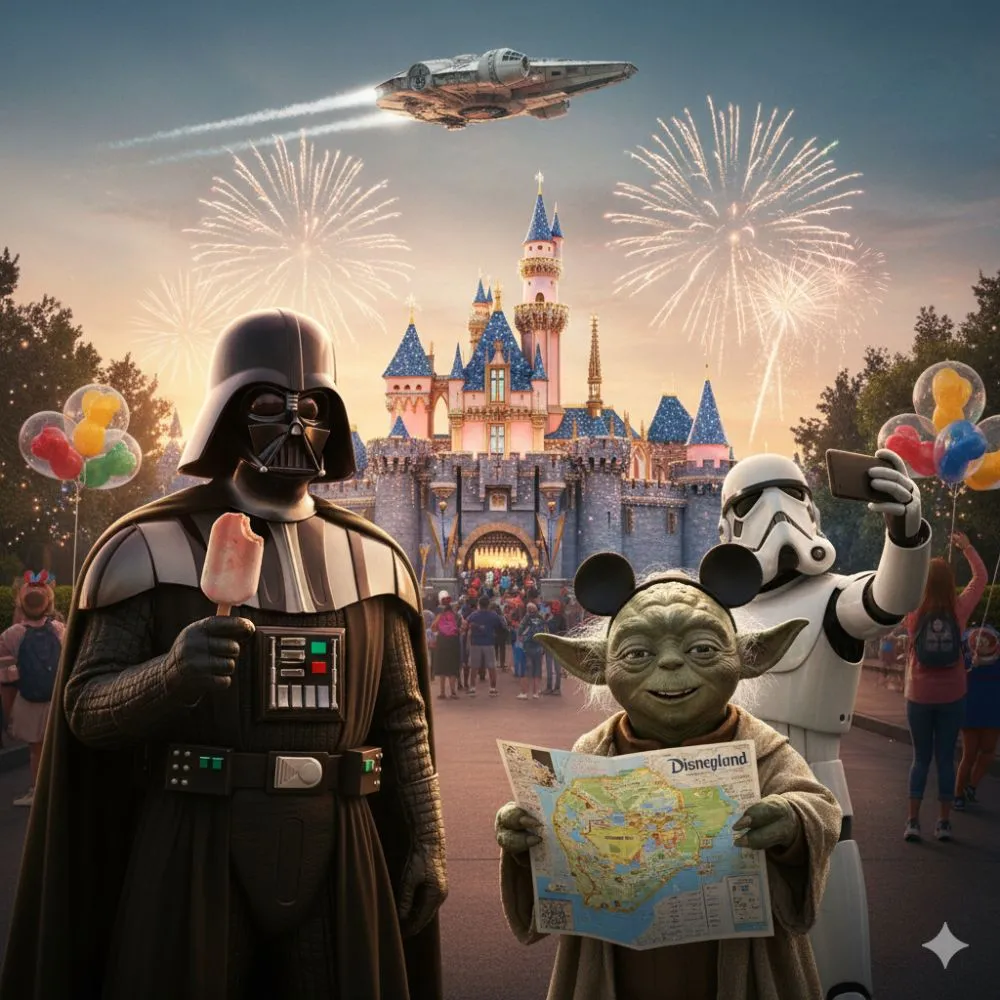 Star Wars Disney Puns