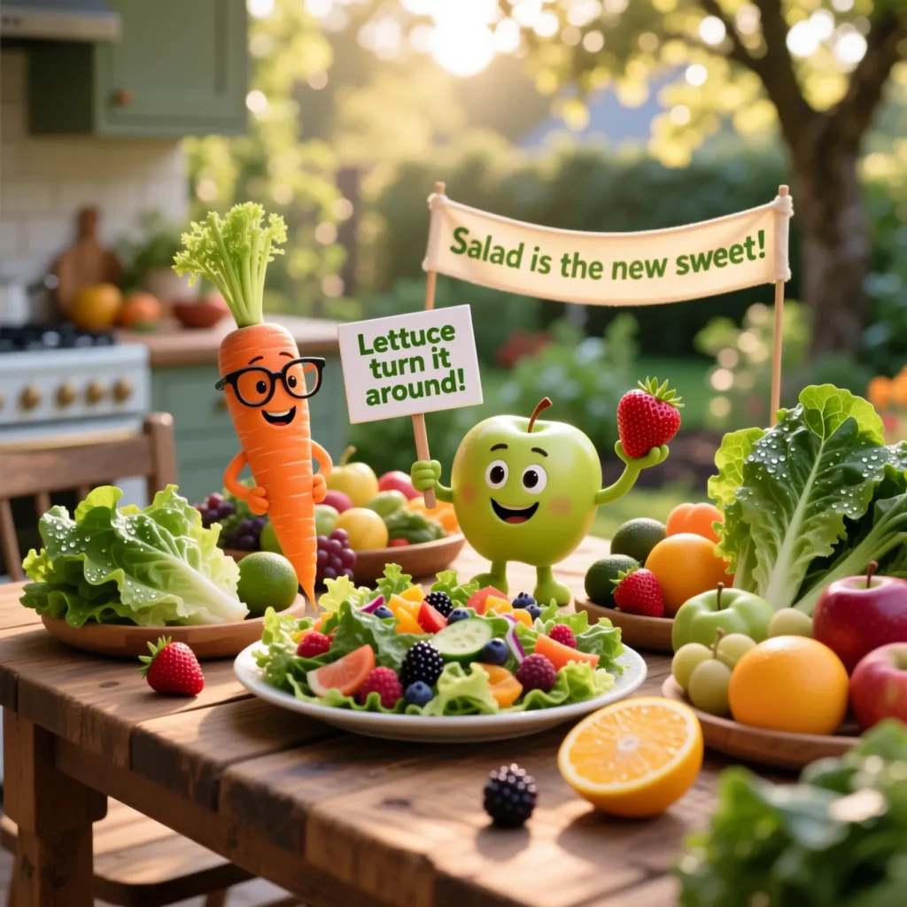 Salad & Healthy Food Puns