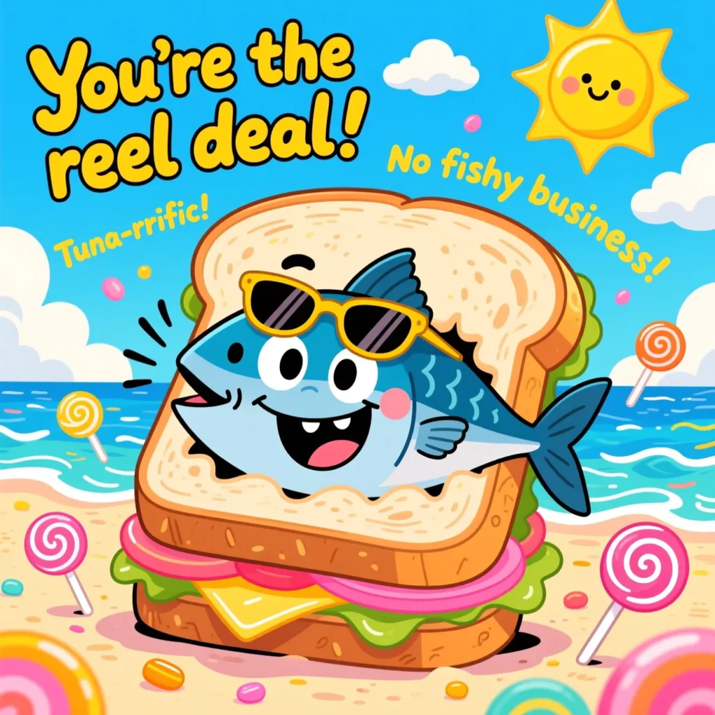 Tuna Sandwich Puns