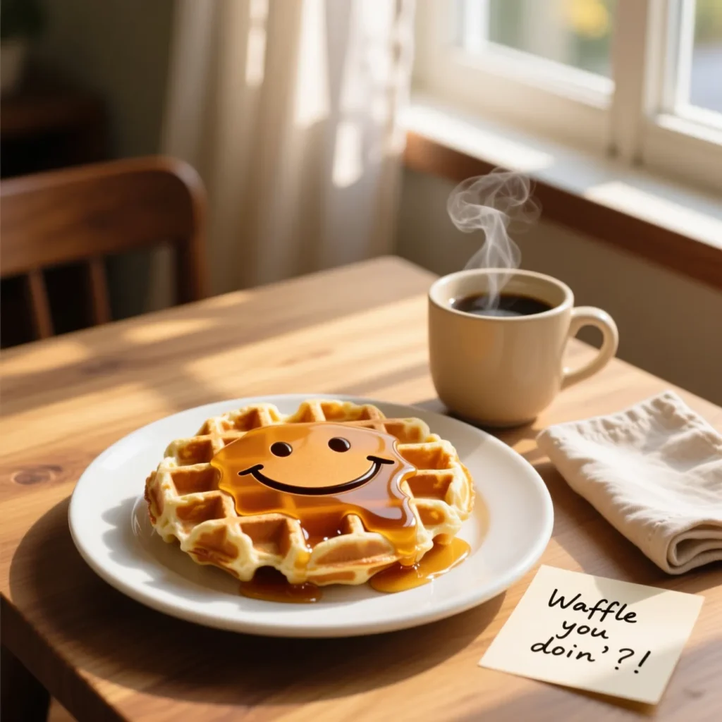 Waffle and Syrup Puns