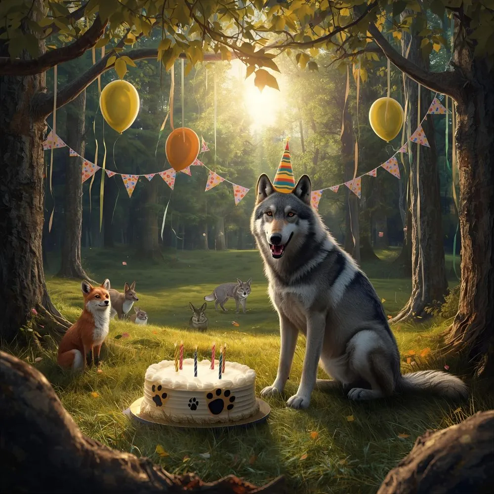 Wolf Birthday Puns