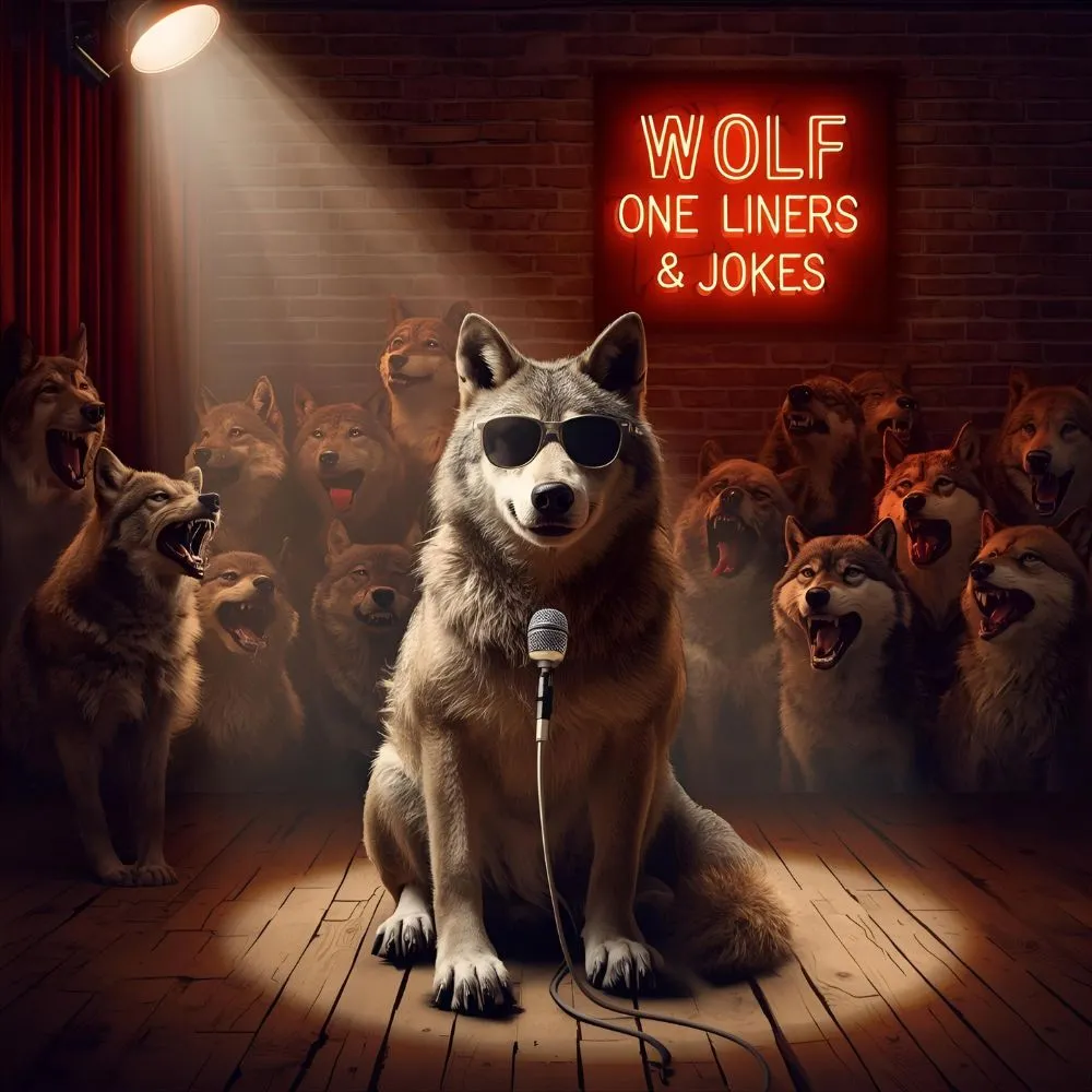Wolf One Liners & Jokes 