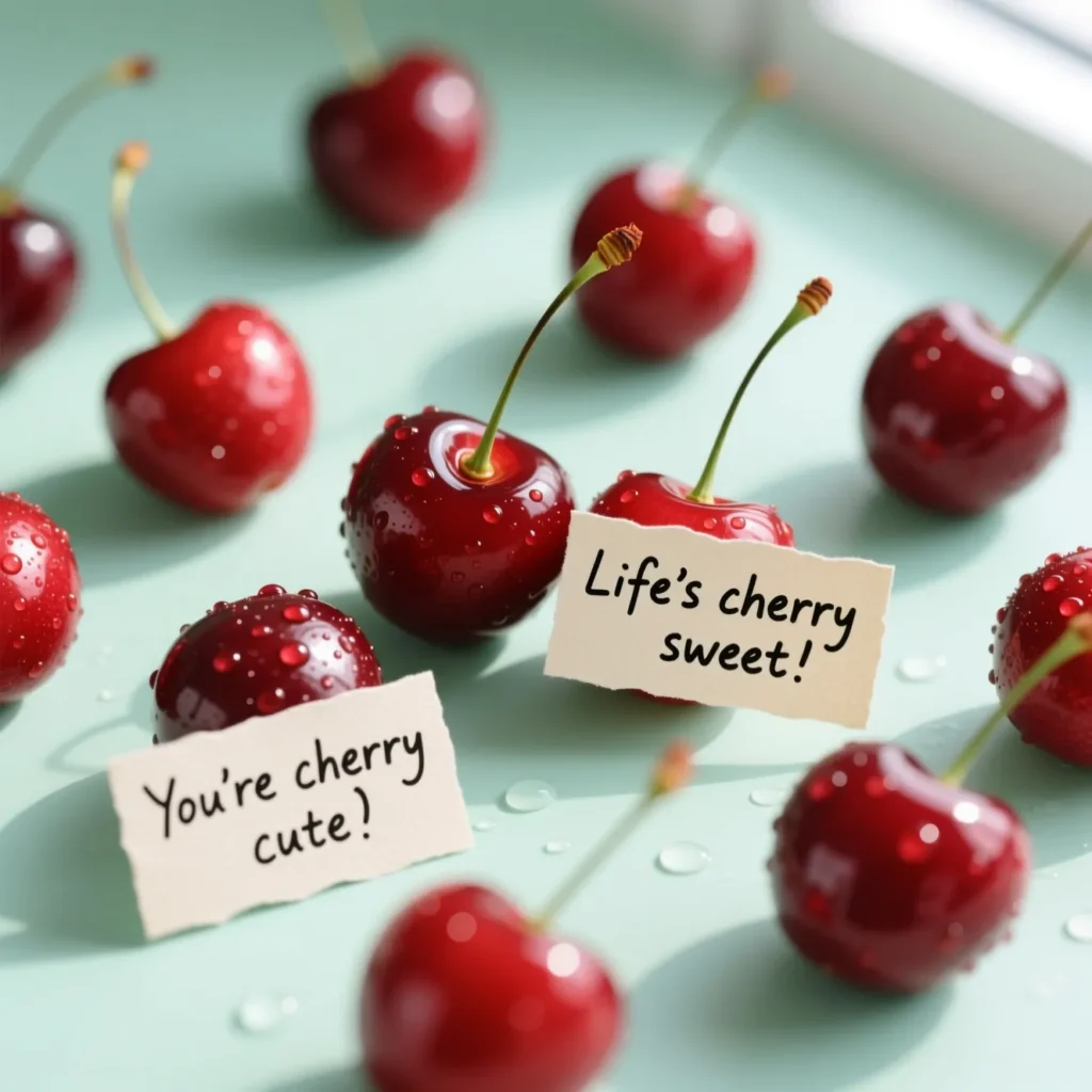 Cherry Puns for Instagram Captions