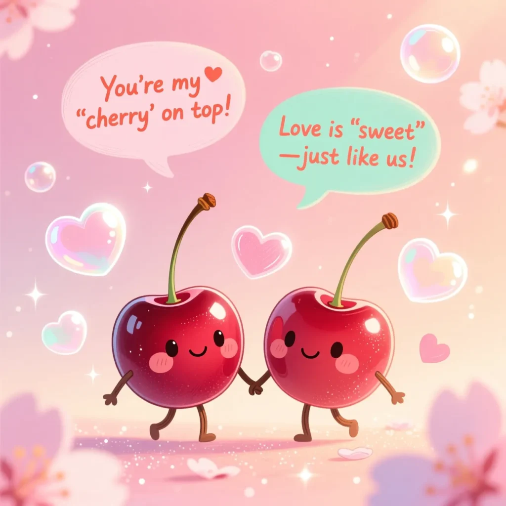 Cherry Puns for Love & Relationships